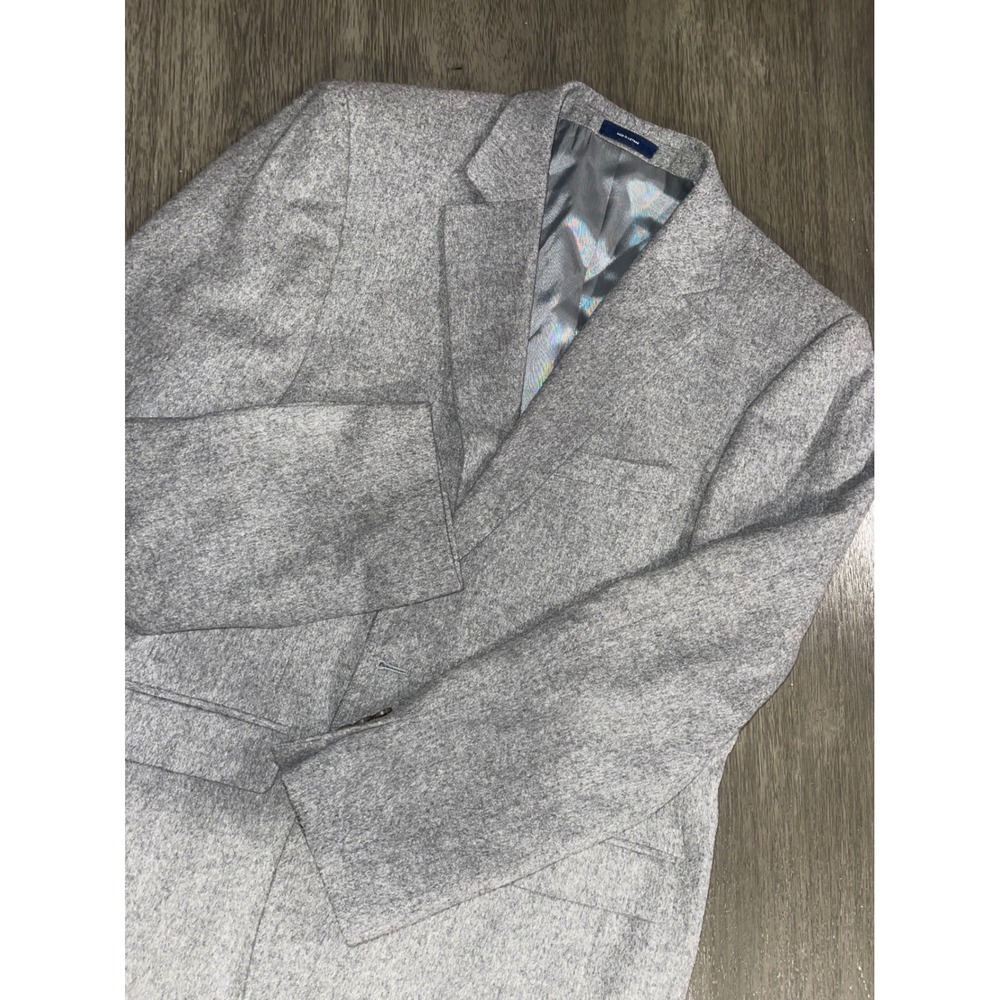 Stafford Gray Blazer 100% Camel Hair Classic Fit Sport Coat 44L